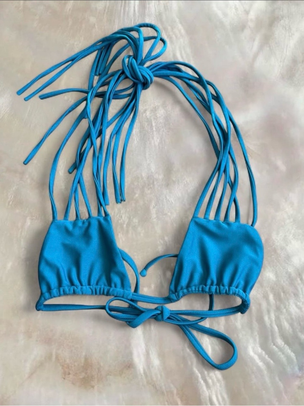 Stone Fox Swim Strappy Micro Bikini Top
